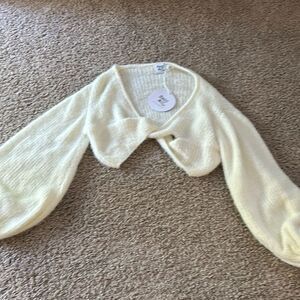 NWT cropped sweater. Size O or S